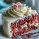 A visually stunning pink rosé velvet cake adorned with a glossy gold drip.