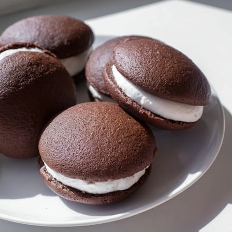 Soft Chocolatey Cake Sandwiches
