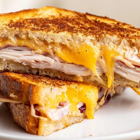Smoked Turkey Grilled Cheese
