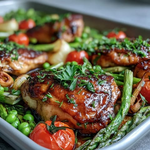 Healthy Easy Sheet Pan Chicken
