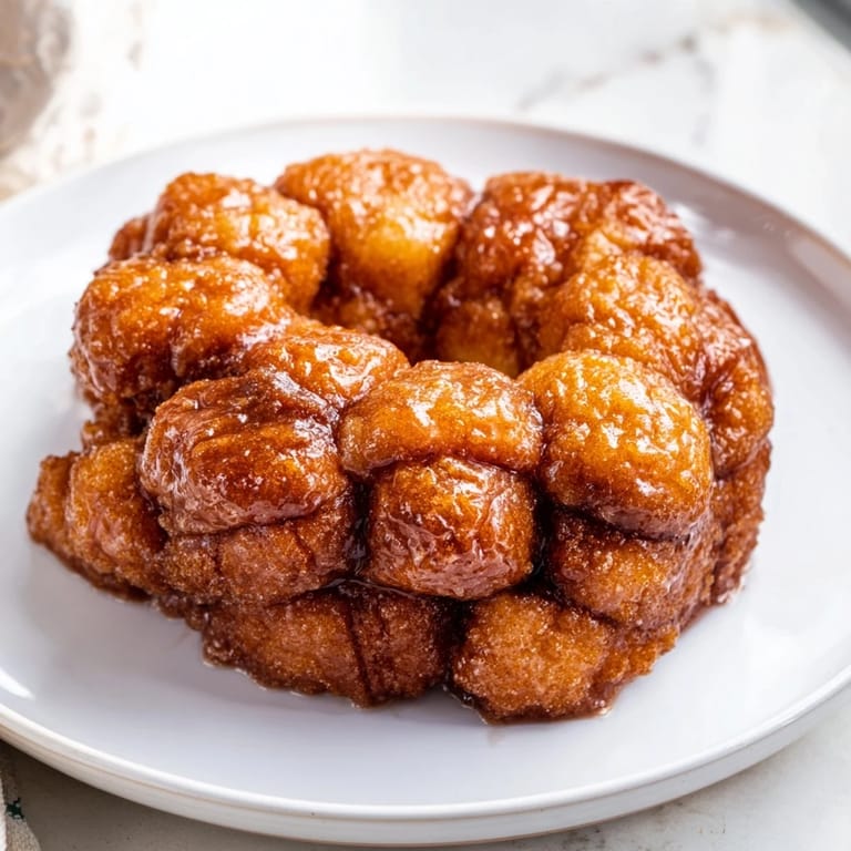 Imagine soft, tender, cinnamon-sugar-coated balls forming this baked Monkey Bread, perfect for brunch.