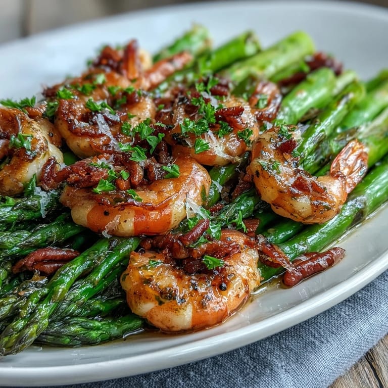 Bright, colorful shaved asparagus and pea salad with lemon dressing, topped with Parmesan and toasted nuts for a crunchy finish.