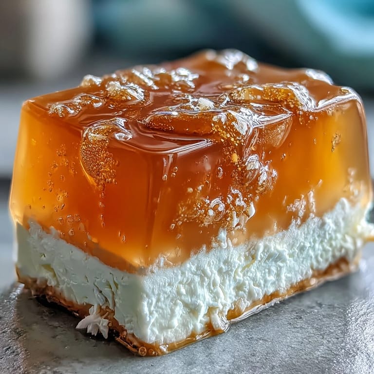 Chilled Mango Agar-Agar Jelly Cubes with Coconut Milk, a refreshing tropical delight.