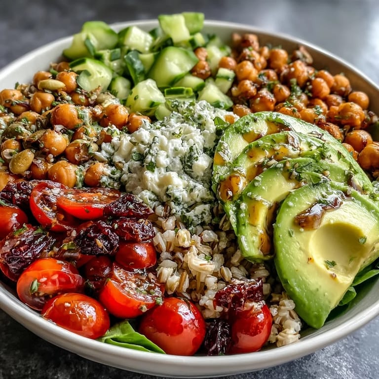 Hearty Ancient Grains Bowl packed with protein a wholesome vegan meal.
