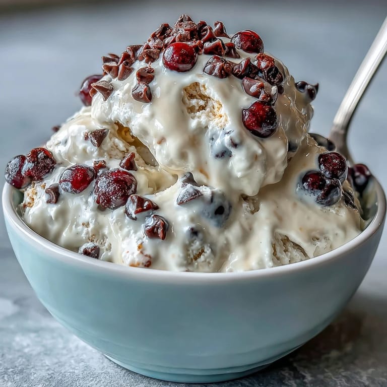 Sweet and satisfying viral cottage cheese ice cream, subtly flavored with vanilla.