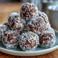 Wholesome soccer game snacks: energy balls with oats and chocolate chips, perfect for quick, nutritious bites.